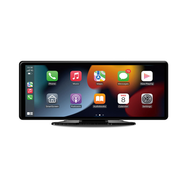 Factory Wholesale Easy Install 10-Inch Touch Portable Carplay Display for Old Cars (No Screen) 1-Year Warranty
