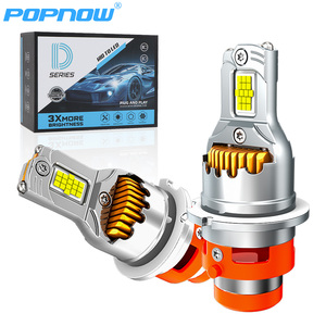 หลอดไฟหน้า LED แบบท่อทองแดงคู่ D2S D4S แบบเสียบปลั๊กโดยตรง อัพเกรดไฟหน้ารถยนต์ - Product Image 5