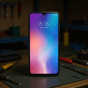 Schermo TFT Senza Cornice Mi9 6.4 Pollici Nero, Parte di Ricambio per Display - Product Image 3