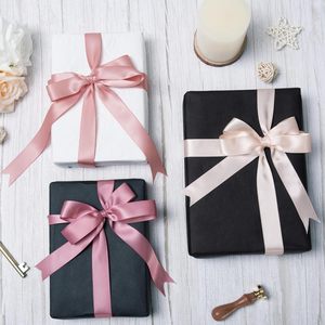 Cinta de Raso de Doble Cara de Color Sólido Surtido Rosa para Ramos de Flores, Invitaciones de Boda, Manualidades, Envoltura de Regalos - Product Image 4