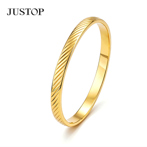 <b>Bangles</b> OEM/OEM custom waterproof stainless steel Gold plating Fashion Jewelry hypoallergenic supplies - Product Image 5