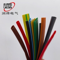 Selubung Kabel Pelindung Tahan Api dan Tahan Air, Dapat Menyusut dengan Panas, Dinding Tunggal, 660V 2:1, untuk Kabel Listrik