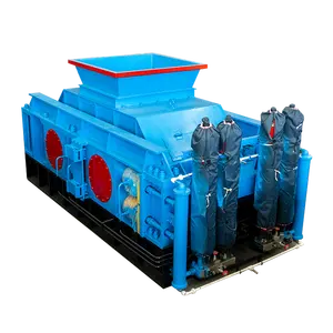 100 units in stock Rock Ore Double Roll Mill Crusher Machine for sand making machine