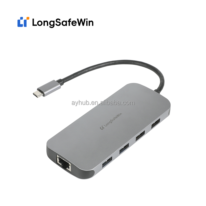 10 in 1 Computer Accessory Multiport Adapter Docking Station Hub