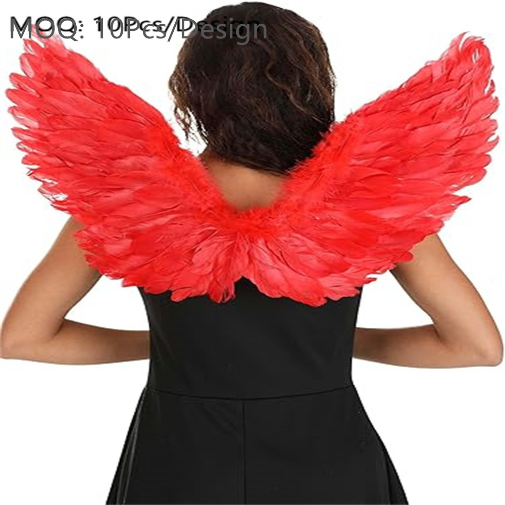 Ailes De Fée Blanches Pailletées Pour Adultes - Ailes D'Ange Avec Bâton De Fée Pour Costume Halloween