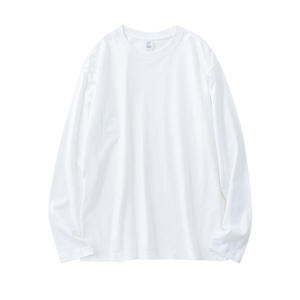 Camiseta con logo personalizable impreso y bordado 100% algodón, adecuada tanto para hombres como para mujeres, camiseta de hombre de color liso. - Product Image 2