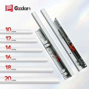 Goodcen Trượt Ẩn <span class=keywords><strong>3</strong></span> Lần Đầy Đủ Mở Rộng Ngăn Kéo Trượt Kính Thiên Văn Kênh Ngăn Kéo Hướng Dẫn Giấu Ngăn Kéo Trượt - Product Image 2