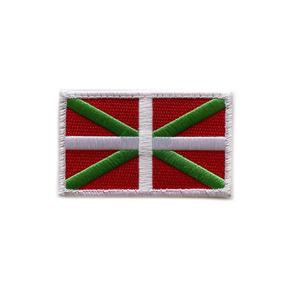 Kunden spezifische okzita nische Kreuz Gwenn Ha Du Logo Stickerei Flagge Frankreich Normandie gestickte Patches - Product Image 3