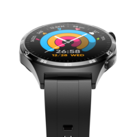 Montres intelligentes Bluetooth AMOLED rondes à écran couleur, très vendues, avec suivi de la fréquence cardiaque, de la pression artérielle et de l'oxygène dans le sang, pour hommes, montre connectée sport