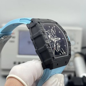 Reloj Mecánico para Hombre, Ultrafino, con Caja de Fibra de Carbono de Primera Calidad, Movimiento Preciso, Ultraligero, Forma Tonneau, Deportivo, Analógico, Elegante y Ejecutivo - Product Image 3