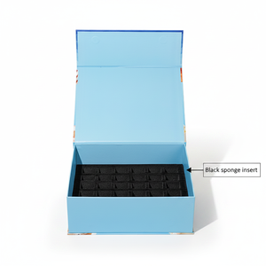 Boîte d'emballage pour ensemble de vernis à ongles en <span class=keywords><strong>gel</strong></span>, fermeture magnétique, matériaux recyclés haut de gamme, faite à la main - Product Image 3