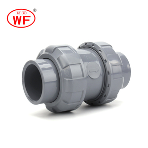 WF 20-110Mm CPVC Đúng Union Kiểm Tra Van Nhựa Không Trở Lại Kiểm Tra Van Giá PVC Đu Kiểm Tra Van - Product Image 4