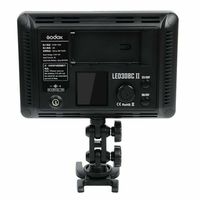 Godox-lampe photographique LED LED308ii C, 3300k/5600k, éclairage de Studio et vidéo, avec télécommande, à piles