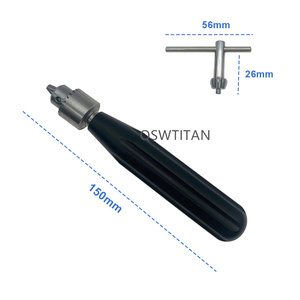 Trapano Ortopedico Universale in Acciaio Inossidabile per Veterinaria, Punta per Trapano Osseo, Strumento per Animali Domestici, Trapano Manuale Cavo Autoclavabile - Product Image 6