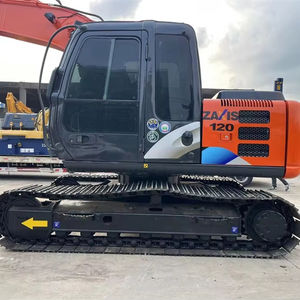 Excavatrice d'occasion à vendre, d'origine japonaise, en excellent état de fonctionnement, 12 tonnes, excavatrice d'occasion, mini Hitachi ZX120 d'occasion - Product Image 1