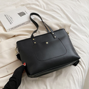 Luxury Ladies Leather Handbag Single Strap <b>Zip</b> Large Capacity Fashionable Women's Shoulder <b>Tote</b> Messenger Bag Tanjing - Product Image 5