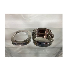 Caja de almacenamiento de contenedores al por mayor pulida de forma redonda de acero inoxidable de Metal con estilo clásico - Product Image 1