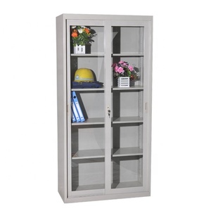 Office Equipment Combination 2 Door Small Storage Steel Filing <b>Cabinet</b> Glass Door Medical Storage Cupboard File <b>Cabinet</b> - Product Image 3