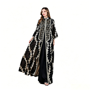Nuevo Vestido Maxi Bordado de Tul Resistente, Disponible en Stock |   Elegante Vestido de Noche para Fiesta, Venta al por Mayor para Mujeres - Product Image 1