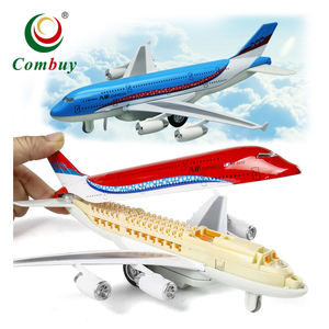 Havayolu geri çekin metal döküm oyuncak uçak model uçak - Product Image 1