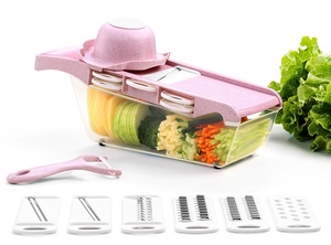 Multifunction Raw <b>Vegetable</b> Cheese <b>Fruit</b> Prosciutto Ham Potato Tomato Apple Stainless Steel Slicer Machine for Kitchen - Product Image 2