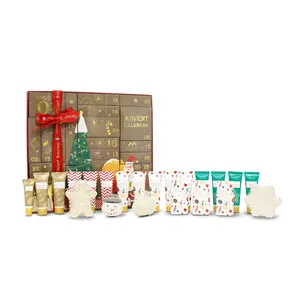 도매 OEM 디자인 가족 사용 보습 거품 목욕 바디 워시 스파 선물 세트 크리스마스