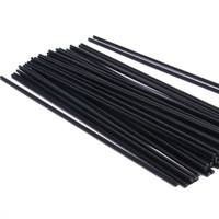 Bâtonnets Diffuseurs de Roseau Écologiques en Rotin, Fibre de Roseau, Couleur Personnalisée Noir, Bâtonnet de Diffusion de Parfum