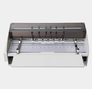 SG-H500 Máquina de hendido de papel de escritorio eléctrica, de corte parcial y perforación, superventas al por mayor de fábrica china - Product Image 2