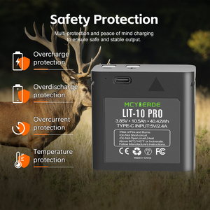 Batterie lithium rechargeable LIT-10 Spypoint 3,85V 10500mAh, batterie LM2/<span class=keywords><strong>LINK</strong></span>-<span class=keywords><strong>MICRO</strong></span>/CELL pour <span class=keywords><strong>caméra</strong></span> <span class=keywords><strong>de</strong></span> <span class=keywords><strong>chasse</strong></span> et <span class=keywords><strong>de</strong></span> suivi - Product Image 2