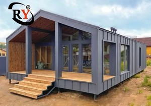 Contenedor Expandible Impermeable con Canaleta Integrada para Patio Suburbano, Villa Pequeñ<span class=keywords><strong>a</strong></span> Independiente - Product Image 3