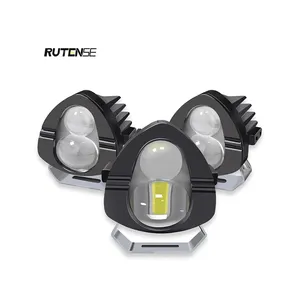 RUTENSE Großhandel High Power E-Mark Offroad LED-Scheinwerfer 60w Round Truck Offroad Auto LED-Scheinwerfer 4x4