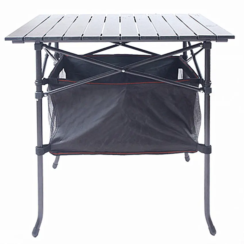 Lightweight Small Roll Up Camping Aluminum Folding Picnic Table