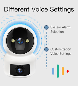 באיכות תמונה גבוהה hd 360 מעלות pan-tilt סיבוב צבע הלילה חזון גדול wifi אבטחה מצלמה cosmos כרטיס SD - Product Image 3