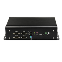 Industrial Fanless Mini PC with Intel I5-4th to I7-1360P 8GB RAM 256GB SSD GPIO Port Accessory for Parking System