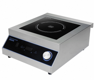 Table de cuisson à induction commerciale haute puissance 5000W, plaque chauffante plate à bouton unique, modèle AM-CD505 - Product Image 1