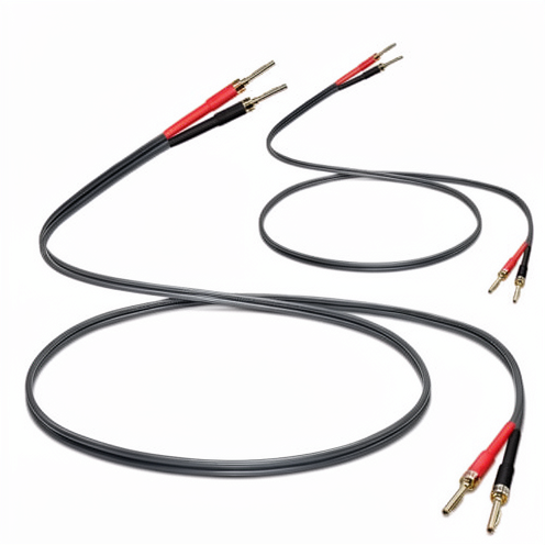 Custom Length OFC Braided Jacket Speaker Cable Banana Plugs 12AWG 3m HiFi Cold Welding Oxygen Free Copper Home Theater