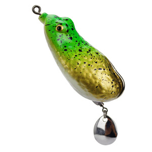 Topwater Sapo Isca Pesca 15g 6cm Silicone Snakehead Sapo Isca De Pesca Soft <span class=keywords><strong>Lures</strong></span> - Product Image 4