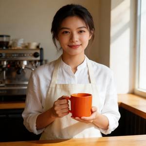 Artículos Promocionales de Cerámica China, Taza de Gres Blanca/Roja/Amarilla Lisa de 11 oz, Marca Shandong Harvit, Taza de Café al por Mayor - Product Image 5