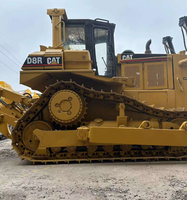 Bulldozer Caterpillar CAT D8R 2024 d'occasion, ultra peu utilisé, en promotion, chenillé, robuste, entièrement hydraulique, pour l'exploitation minière