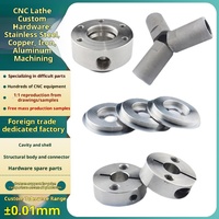 Pièces de quincaillerie en acier inoxydable de précision, services d'usinage CNC avec fraisage et tournage sur mesure