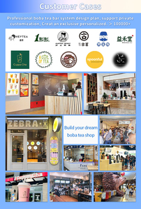 Équipement commercial pour Bubble Tea, machine à Bubble Tea, comptoir Boba, comptoir de <span class=keywords><strong>bar</strong></span> personnalisé pour magasin de boissons avec évier - Product Image 5