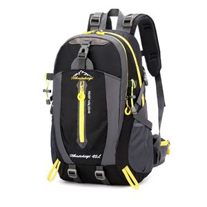 Sac à dos d'extérieur Albairshigi 40L, ajustement réglable, sac de randonnée et de voyage unisexe - Product Image 1