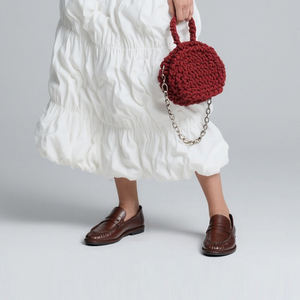 <span class=keywords><strong>Mocasines</strong></span> Planos Casuales de Cuero para <span class=keywords><strong>Mujer</strong></span>, Cómodos, Suaves, de Poner, con Plantilla de Cuero Genuino, con Lazo, para Uso Diario, Venta Directa de Fábrica - Product Image 4