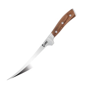 <span class=keywords><strong>Couteau</strong></span> de cuisine allemand désossage en acier inoxydable <span class=keywords><strong>couteau</strong></span> à <span class=keywords><strong>filet</strong></span> couteaux à <span class=keywords><strong>poisson</strong></span> avec manche en bois de zèbre - Product Image 6