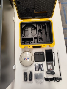 เครื่องรับสัญญาณดาวเทียม Foif A90 รองรับทุกกลุ่มดาว 1408 ช่องสัญญาณ GPS RTK แบตเตอรี่คู่แบบถอดได้ GNSS - Product Image 2