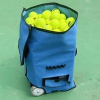 Machine à balles de tennis et de padel, petite machine de lancer, machine d'entraînement de pickleball, accessoires spéciaux, sac à balles