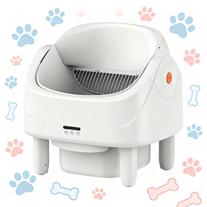 Energy Saving Smart <b>Cat</b> <b>Litter</b> Box con ahorro de energia Rechargeable Auto <b>Cat</b> Toilet - Product Image 1