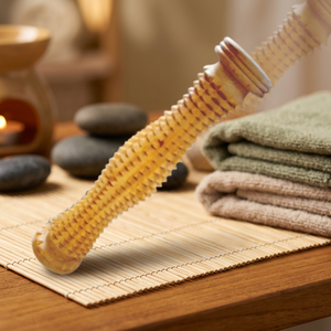 K Star Acupressure Foot Roller Wooden <b>Massager</b> <b>Tool</b> Best Manual Feet <b>Massager</b> For Pain Relief Relaxation Health Care - Product Image 3
