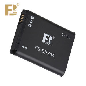 Blackshark Stock batería digital recargable de iones de litio FB BP 70A para cámara <span class=keywords><strong>Samsung</strong></span> ES65 ES70 ST60 PL120 MV800 <span class=keywords><strong>5X</strong></span> - Product Image 4