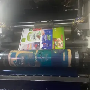RY320 5色ラベル紙ロールツーロールフレキソ印刷機